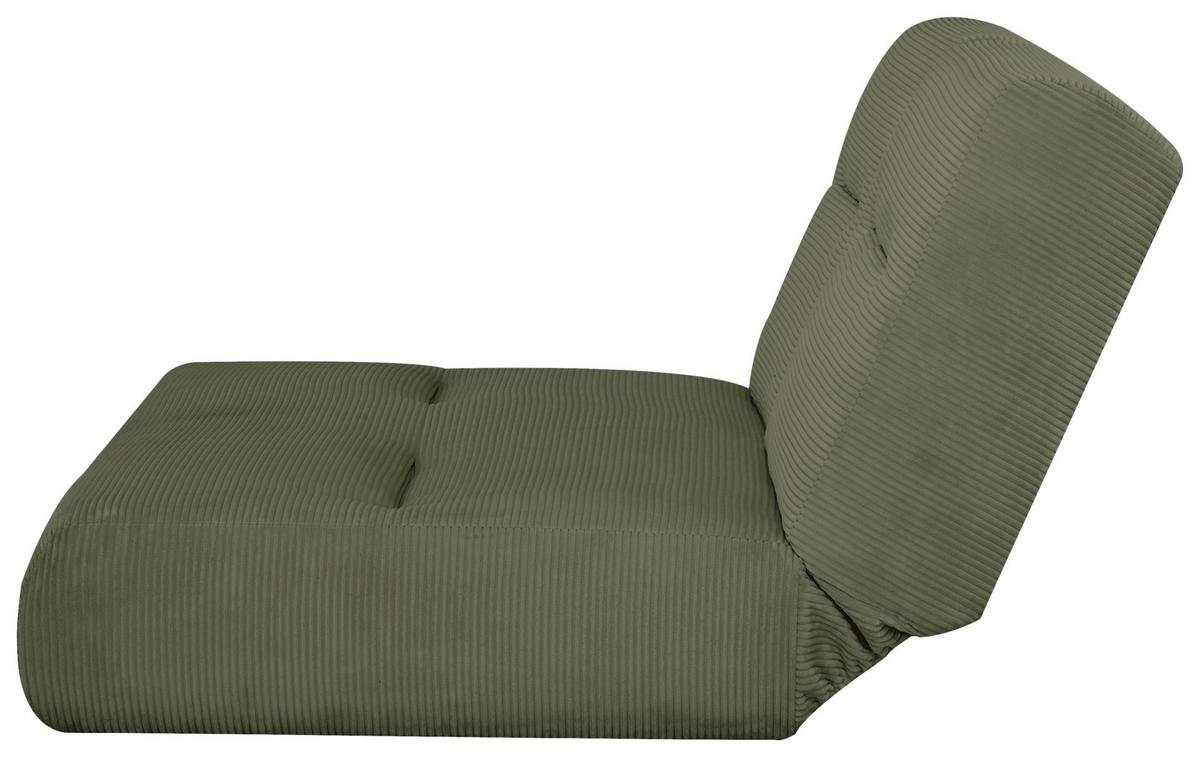 Schlafsofa Luna Olivgrün B: 159 Cm - Olivgrün, Design, Textil (159/88/160cm) - Livetastic