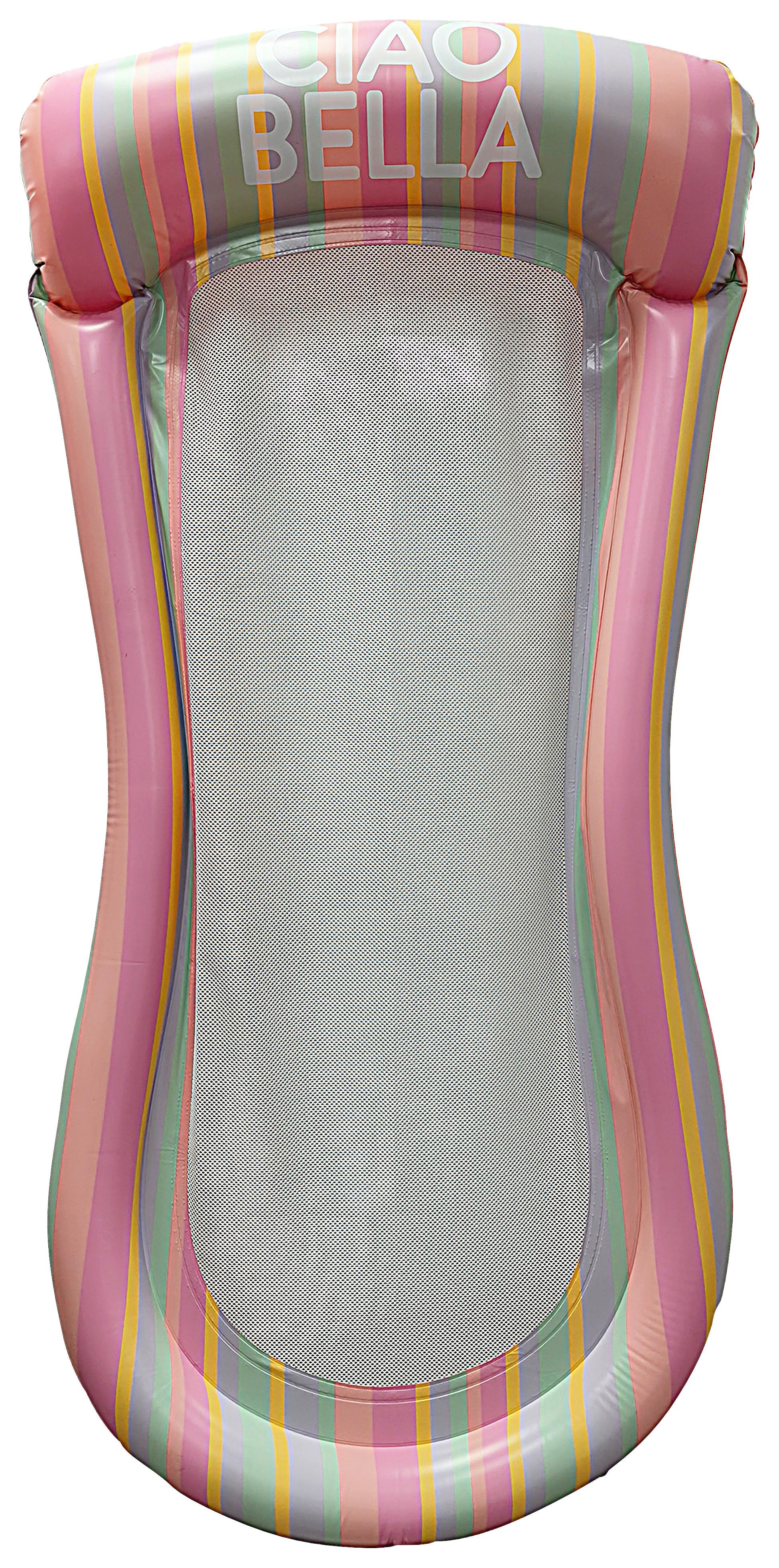 Nafukovacie ležadlo CIAO BELLA CIAO BELLA - oranžová/orgovánová, Konventionell, plast (167/22,5/82cm) - Mömax