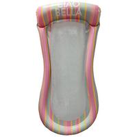 Nafukovací lehátko CIAO BELLA CIAO BELLA - oranžová/bílá, Konvenční, plast (167/22,5/82cm) - Mömax