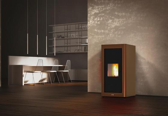 Pelletofen Wasserführend Pelletofen Rock 17 Kw