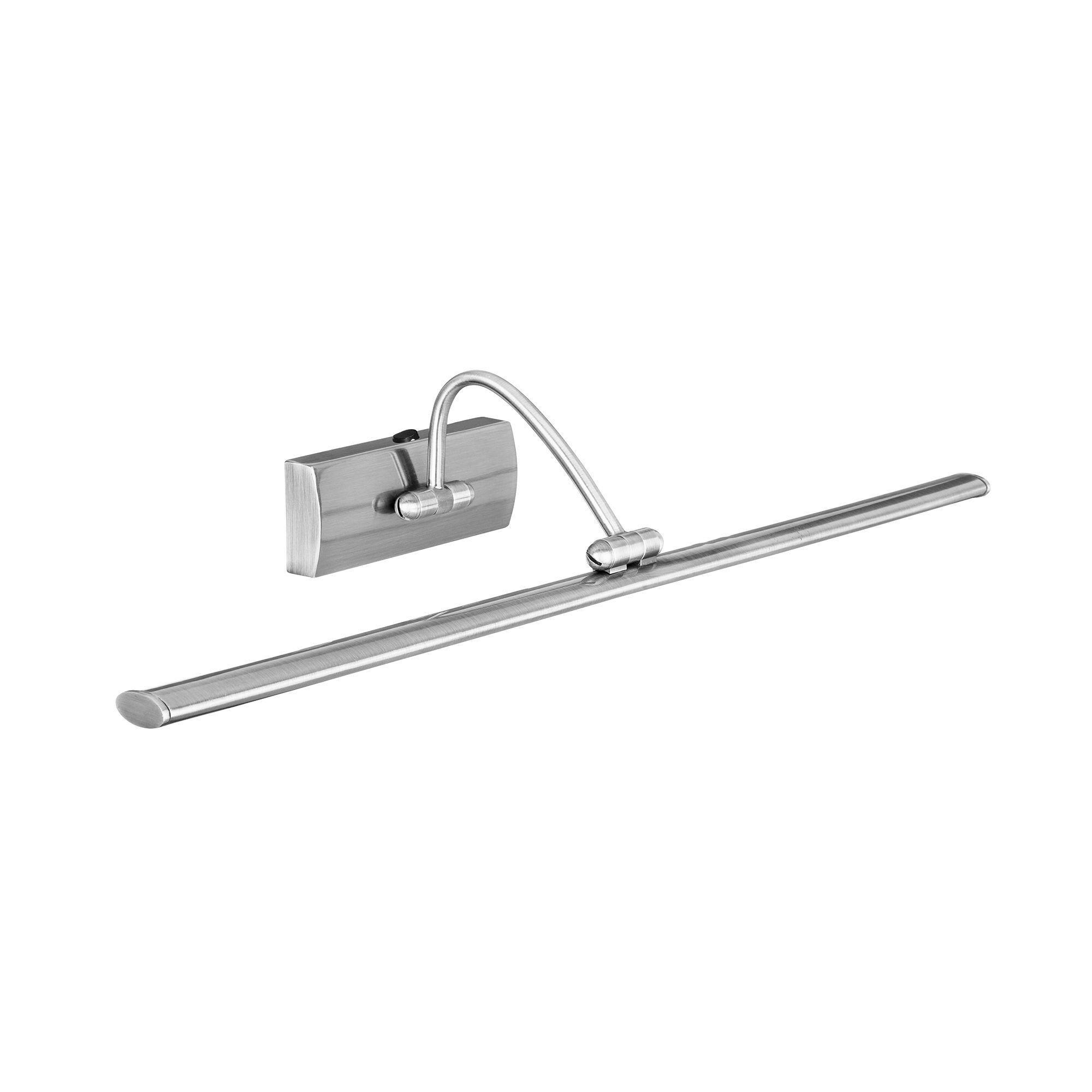Led-bilderleuchte Barcelona 2982-81ss - Silberfarben, Basics, Metall (64/11/21cm)
