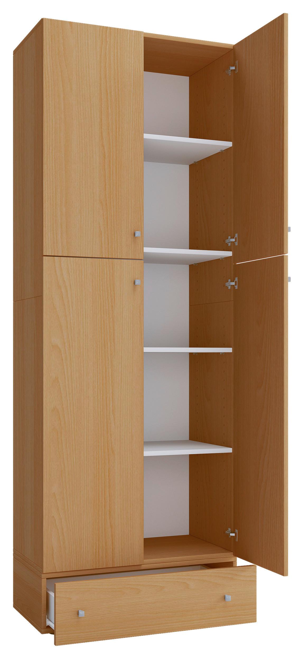 Aktenschrank Lona Buchefarben B: 70 Cm - Buchefarben, MODERN, Holzwerkstoff (70/200/39cm) - MID.YOU