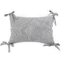 DEKORAČNÝ VANKÚŠ AMY - sivá/biela, textil (35/60cm) - Mömax