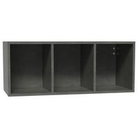 Wandregal Las Vegas Schieferfarben B: 90 cm - Schieferfarben, MODERN, Holzwerkstoff (90/36/37cm) - Vertico