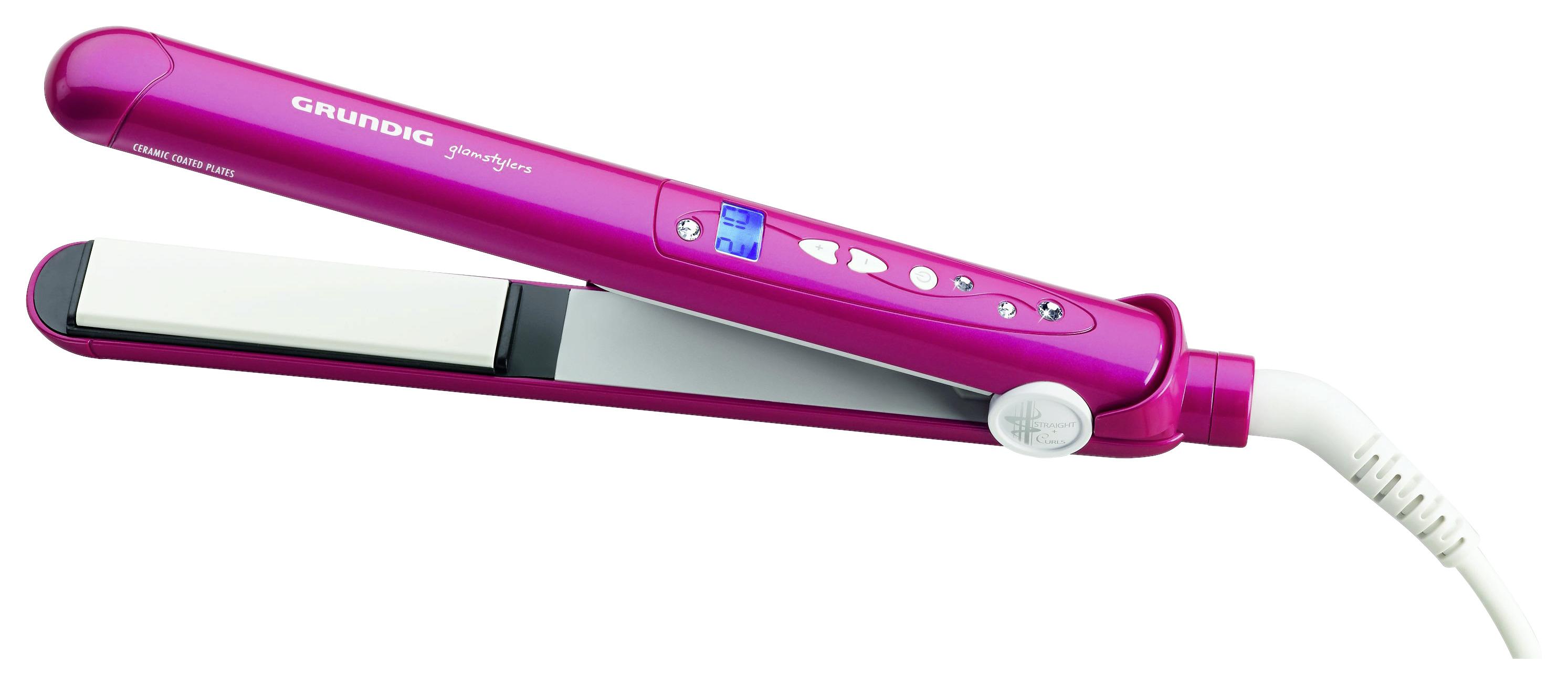 Haarglätter Hs 5732 210 °c LED-Anzeige - Pink, MODERN, Kunststoff/Metall (30/3,5/5,5cm)