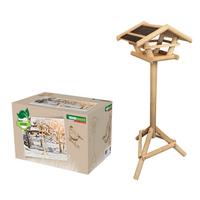 Vogelfutterhaus mit Dreibein BxHxT: 48x103x48 cm - Naturfarben, Basics, Holz (48/103/48cm) - Windhager