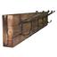 Hakenleiste Elli 2 - Dunkelbraun/Schwarz, MODERN, Holz/Metall (60/10/9cm) Hakenleiste Elli 2 - Dunkelbraun/Schwarz, MODERN, Holz/Metall (60/10/9cm)