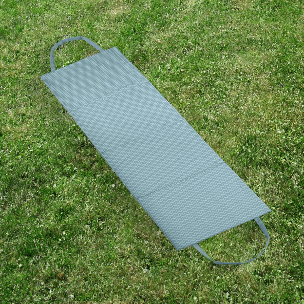 Liegenauflage Meila - Blau, MODERN, Textil (50/160cm) - Luca Bessoni