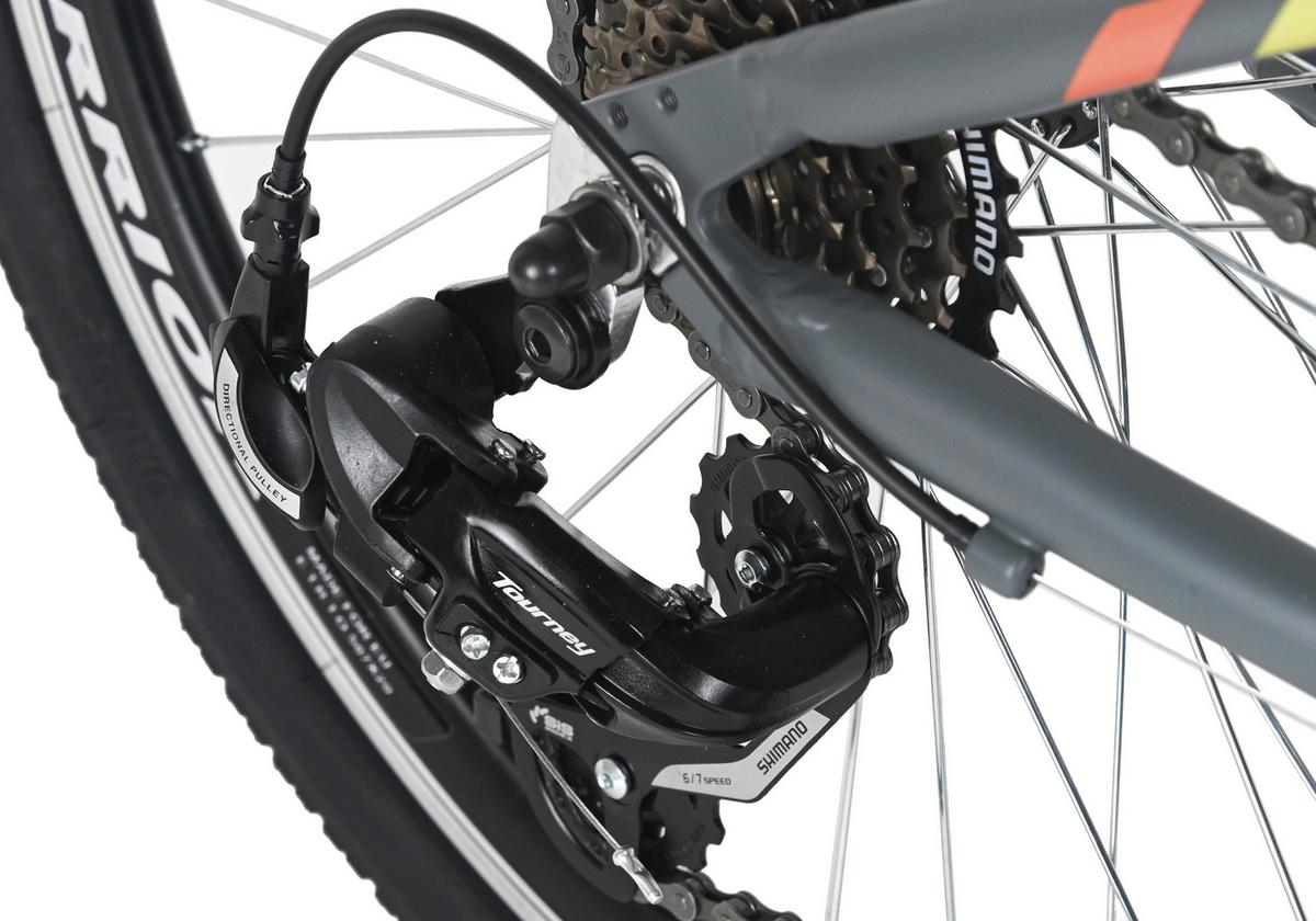 Kinderfahrrad 24'' Anthrazit - Anthrazit, MODERN, Metall (25/140/60cm)