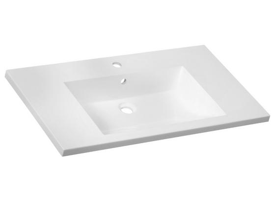 Waschbecken Erwan 90cm Weiss - Weiß, KONVENTIONELL, Keramik (90/14/50cm) Waschbecken Erwan 90cm Weiss - Weiß, KONVENTIONELL, Keramik (90/14/50cm)
