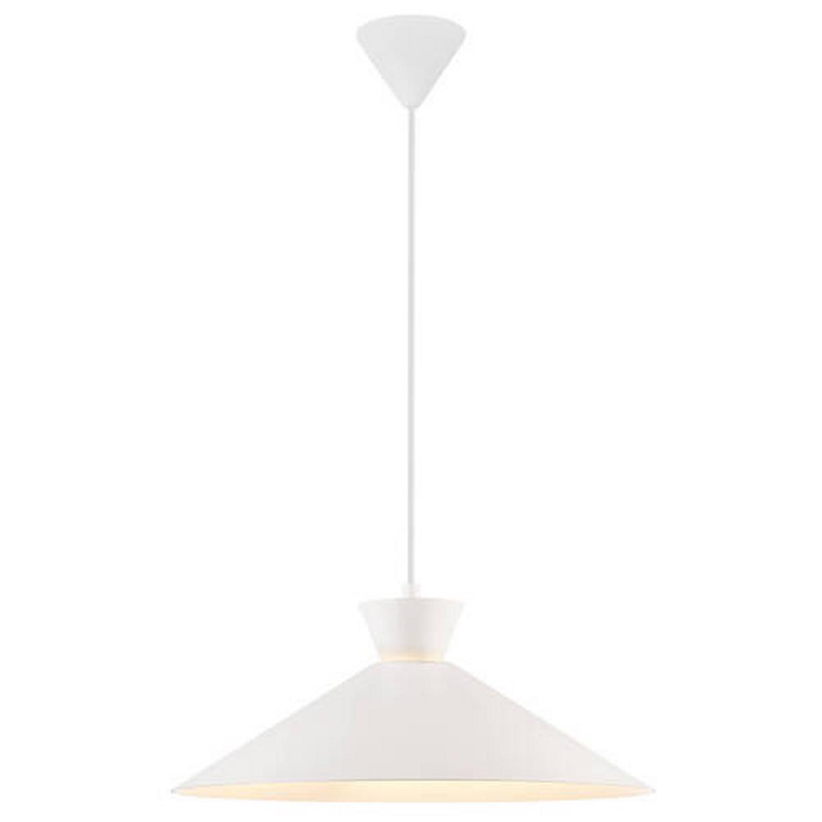 Hängeleuchte Dial Pela Weiß B: 45 cm - Weiß, Design, Metall (45cm) - Nordlux