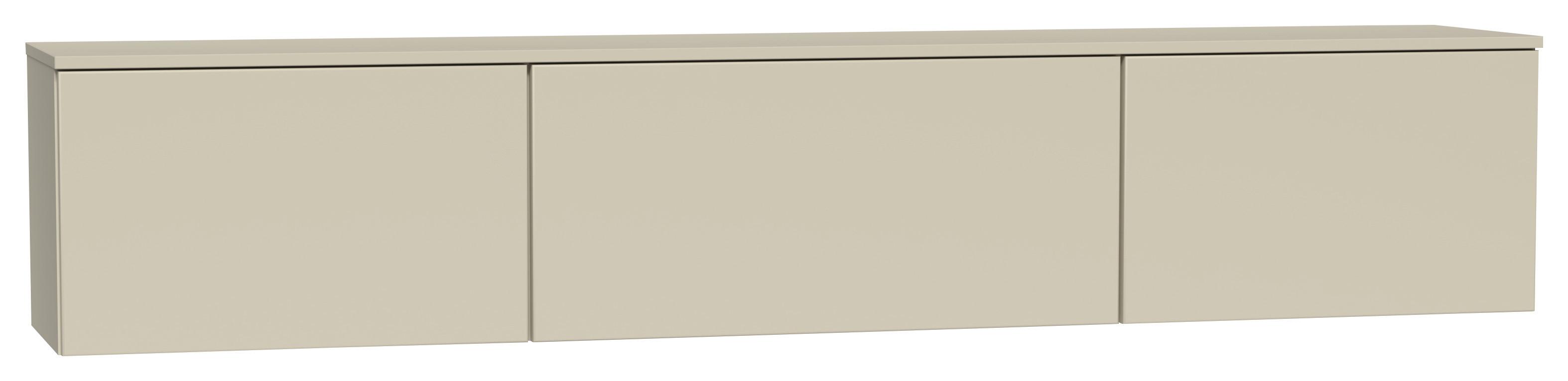 Tv-element Las Vegas Sandfarben B: 200 Cm - Sandfarben, MODERN, Holzwerkstoff (200/36/37cm) - Vertico