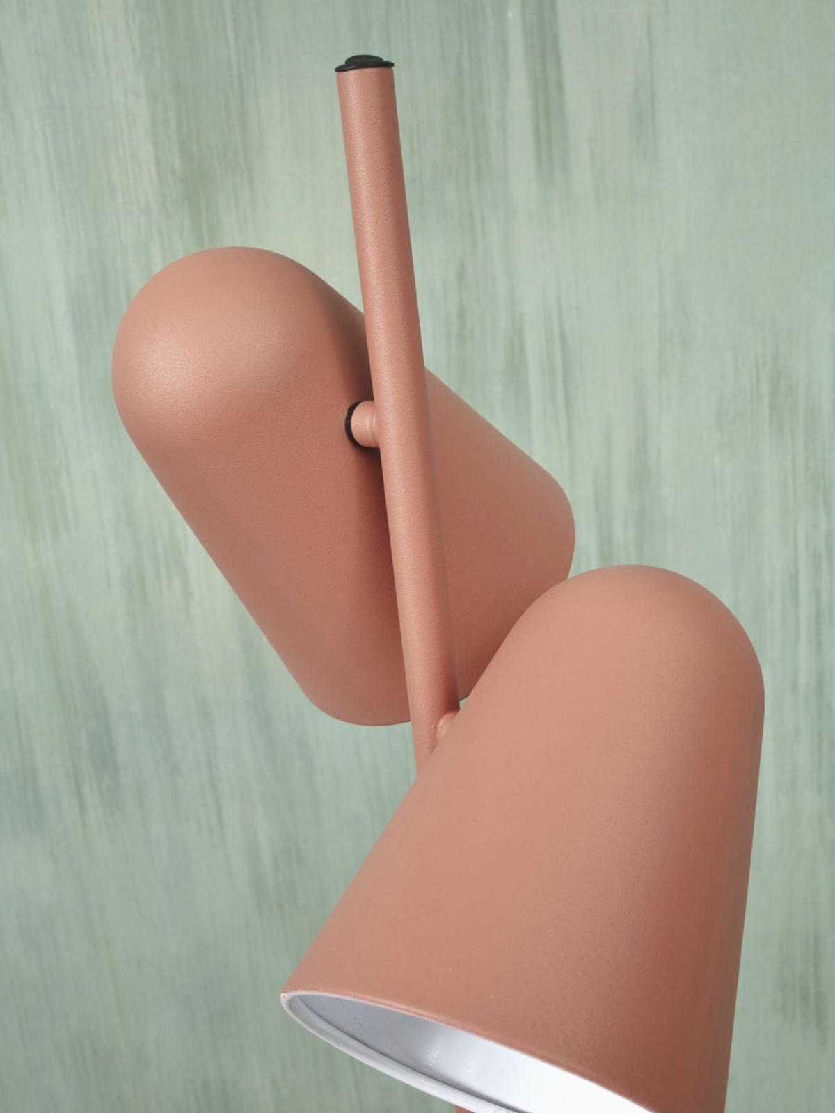 Stehlampe Salamanca Terra Cotta mit Schalter - Terracotta, Basics, Metall (28/145cm) - It's about Romi