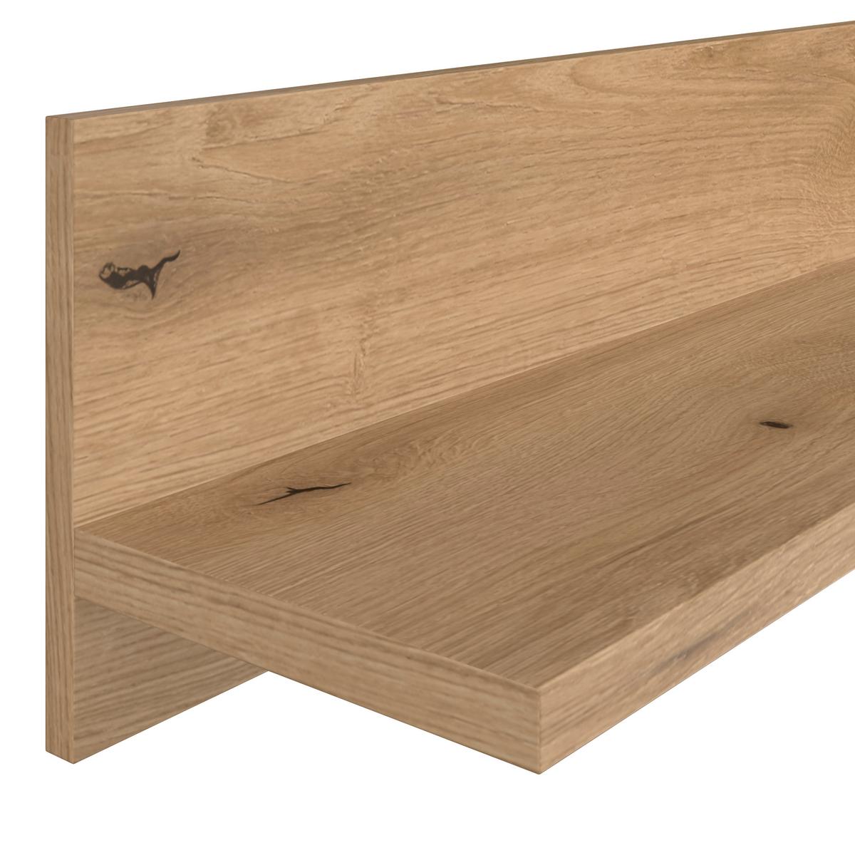 Wandboard Venedig NEW Kaschmir/Eichefarben B: 140 cm - Kaschmir/Eichefarben, MODERN, Holzwerkstoff (140/23/22cm)