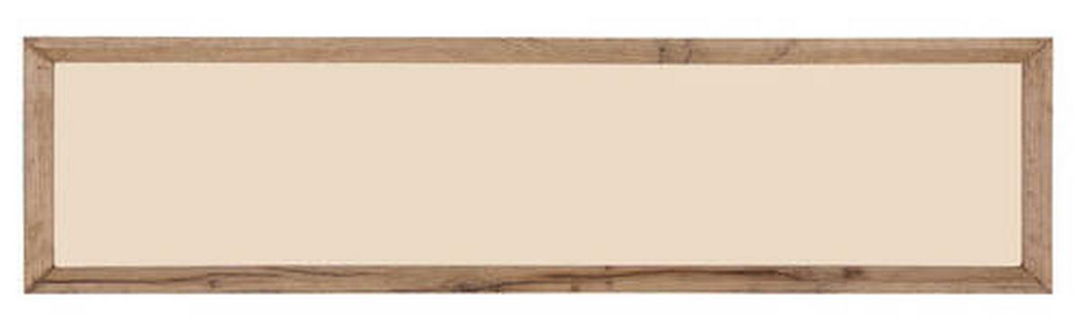 Led-deckenleuchte 41595d4 L: 80 Cm - Opal/Naturfarben, Natur, Holzwerkstoff/Kunststoff (80/20/8,5cm) - Globo