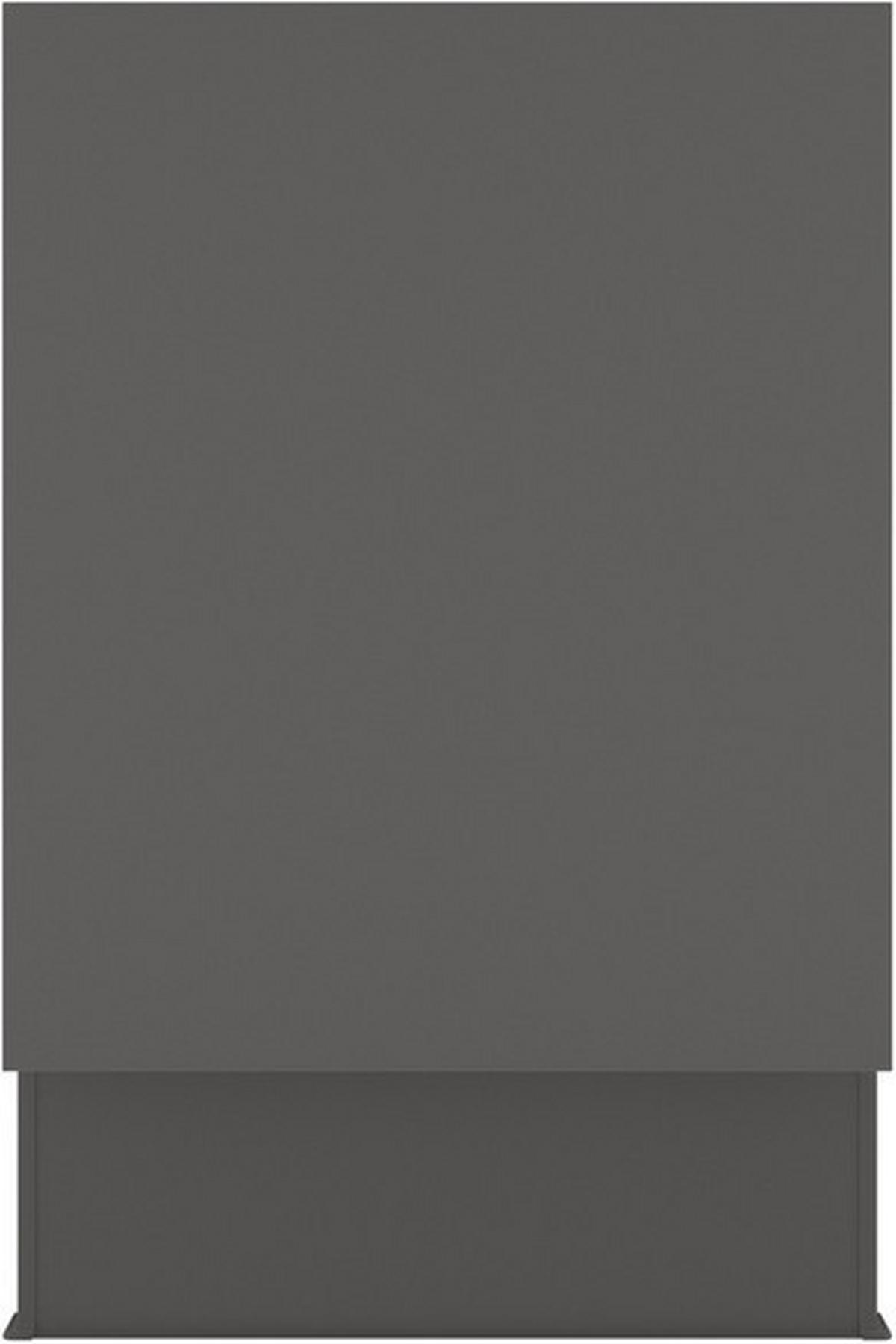 Eckküche Ip4050 Ohne Geräte 320x185 Cm Graphit - Graphitfarben, Basics (320/185cm)