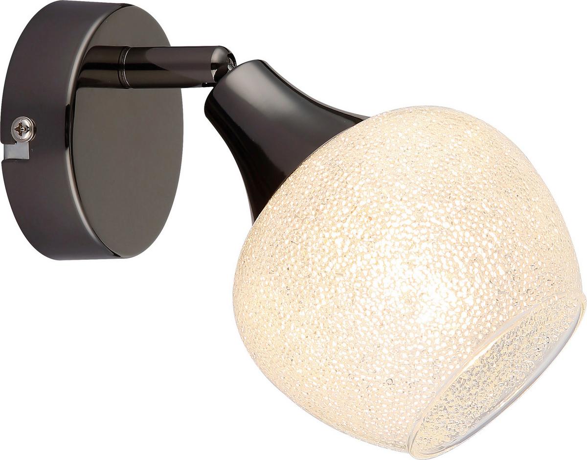 Strahler Siya - Klar/Schwarz, MODERN, Glas/Metall (19/10/15cm) - James Wood