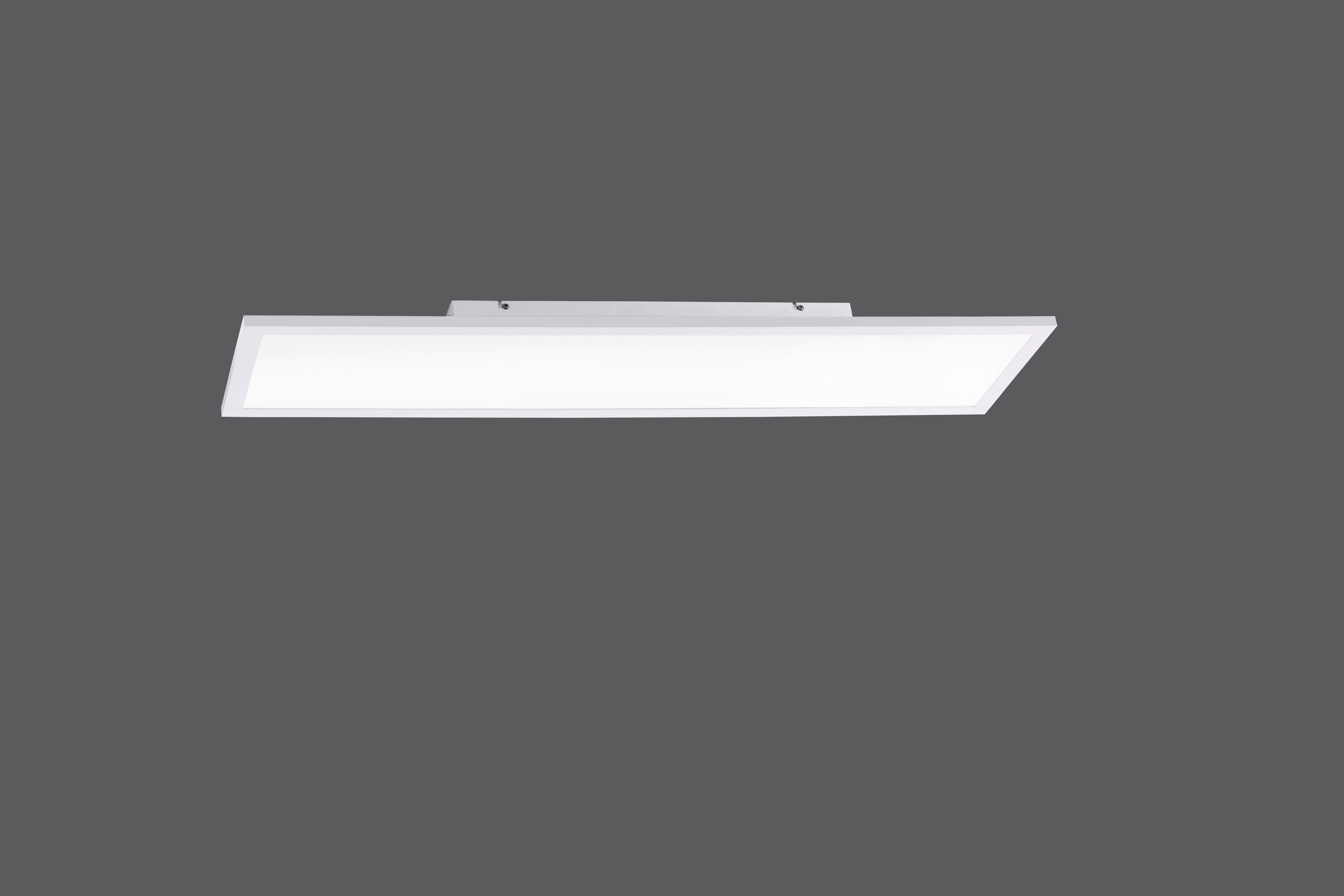 LED-Deckenleuchte 14682-16 Lolasmart-Flat - Weiß, Design, Kunststoff/Metall (100/25/5,6cm)