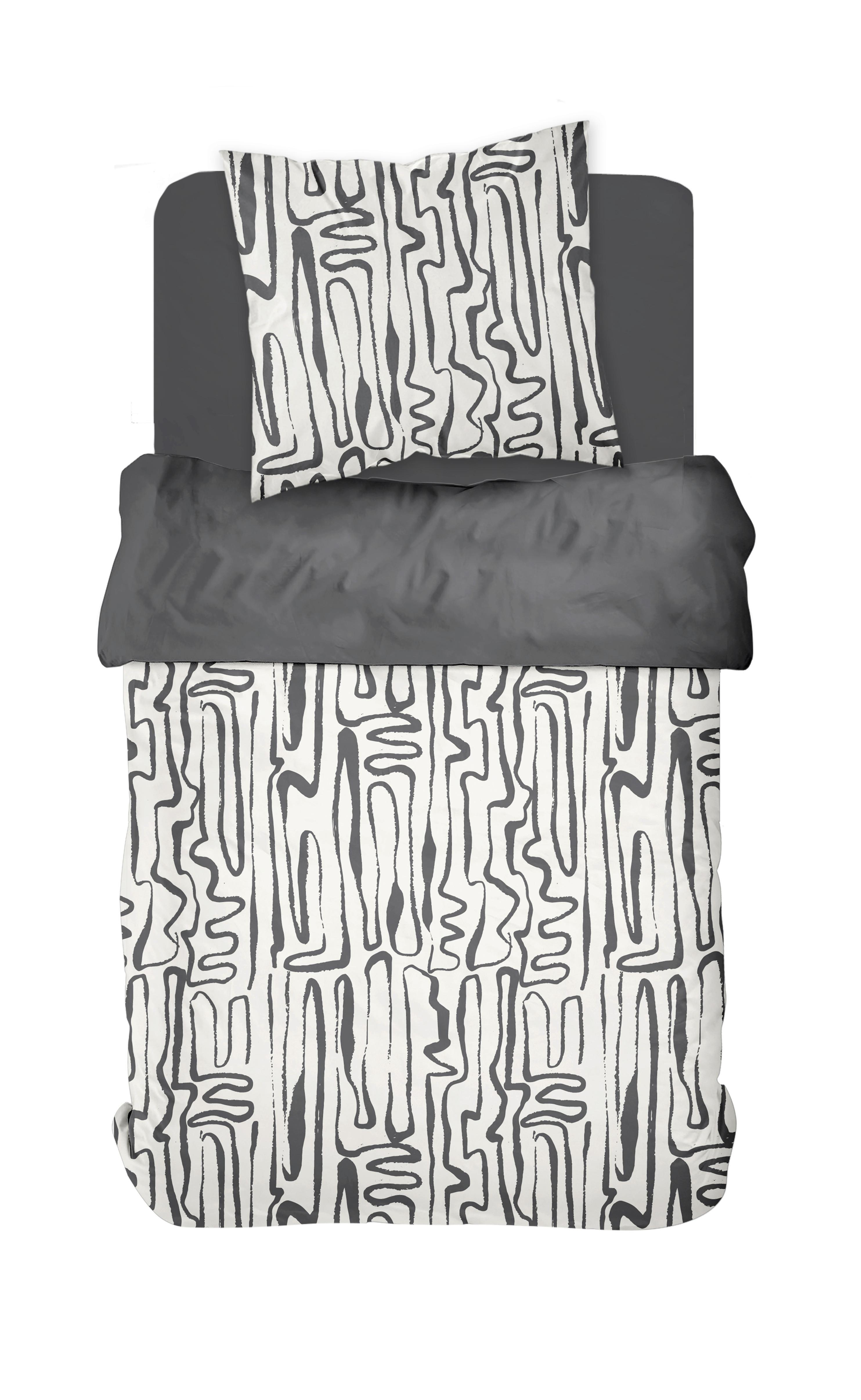 POVLEČENÍ SUNSHINE - černý chrom, Moderní, textil (140/200cm)