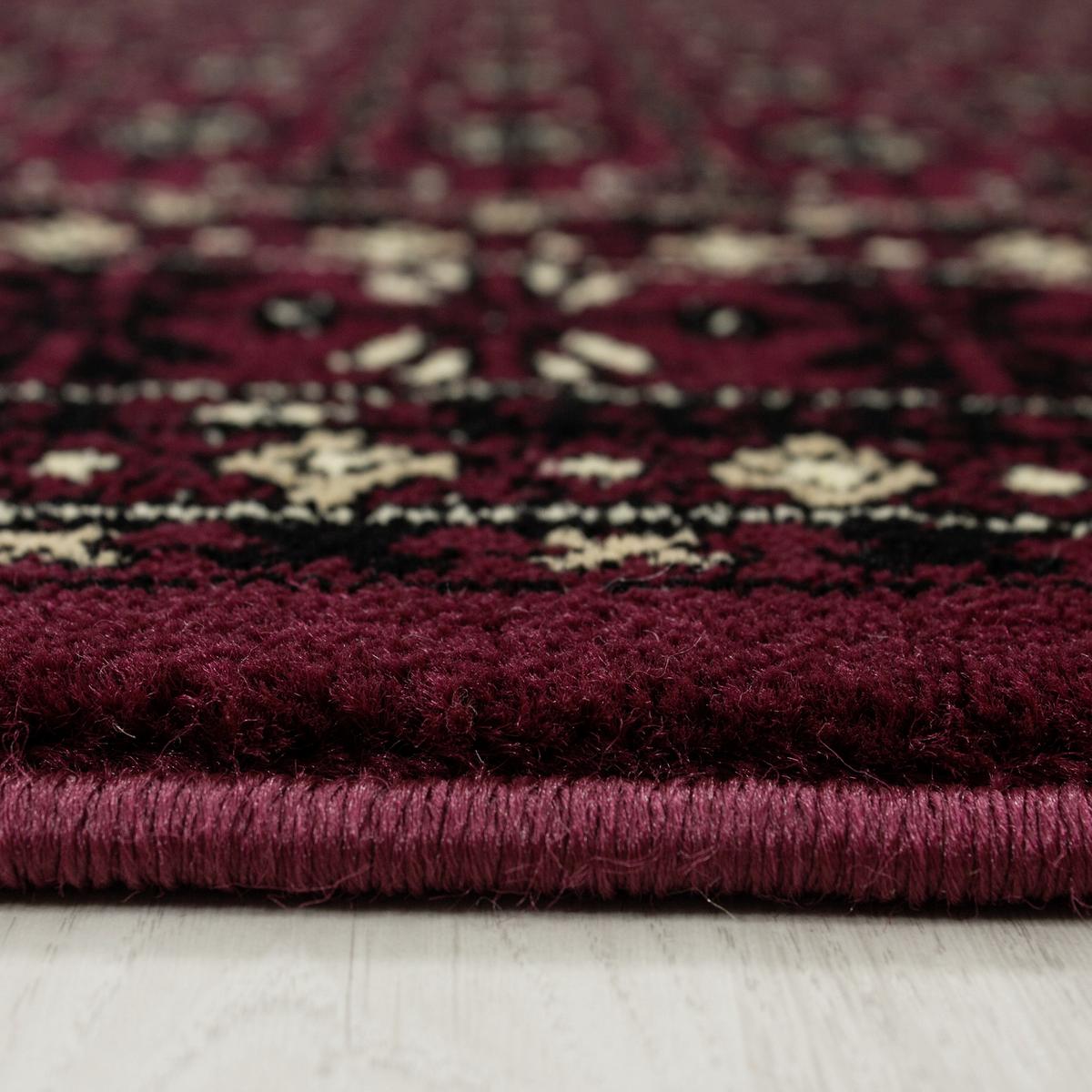 Orientalischer Webteppich Rot Marrakesh 120x170 cm - Dunkelrot, KONVENTIONELL, Textil (120/170cm)