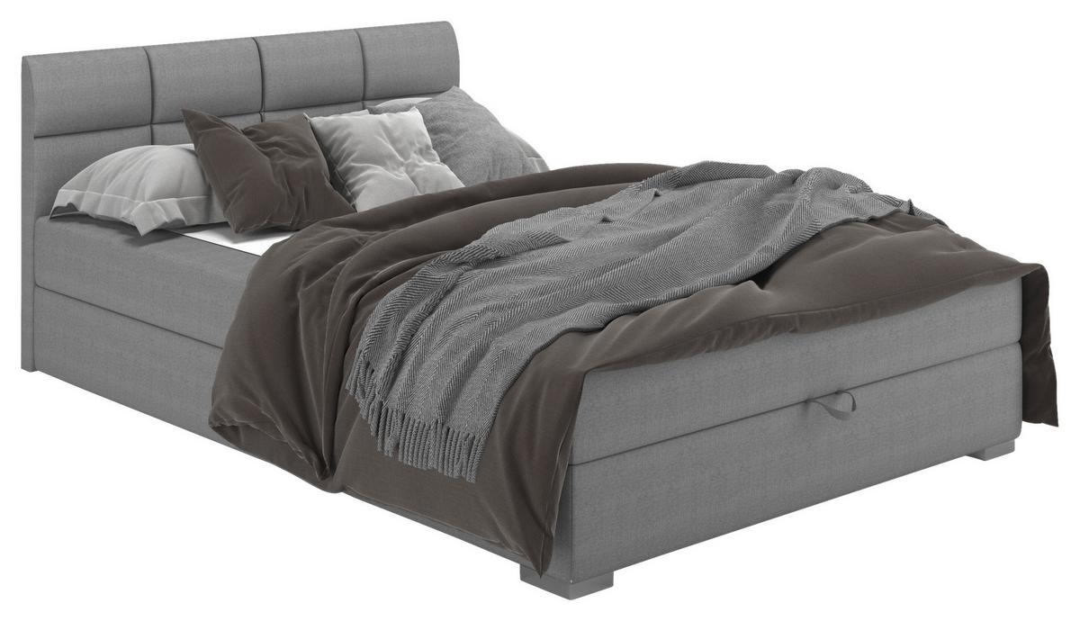 Kárpitozott Ágy Grand 140/200 Cm - Basics, faalapú anyag (140/200cm)