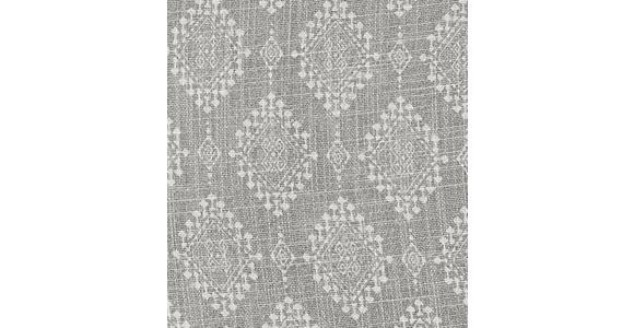 Zierkissen Leticia 45x45 cm Baumwolle Grau mit Zipp - Grau, ROMANTIK / LANDHAUS, Textil (45/45cm) - James Wood