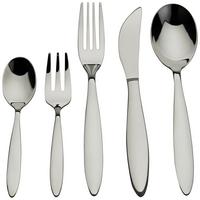 Luca Bessoni Besteckset 20--Teilig. Nola für 4 Personen - Edelstahlfarben, MODERN, Metall - Luca Bessoni