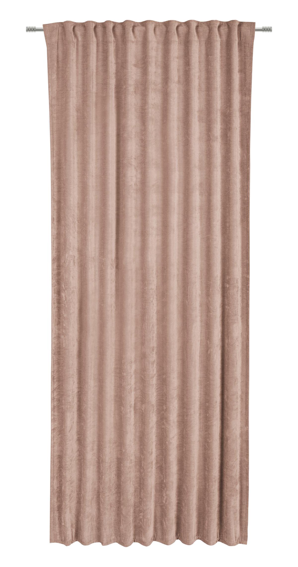 HOTOVÝ ZÁVĚS CASPER - růžová, Konvenční, textil (140/245cm) - Mömax