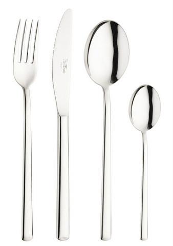 sada príborov SYNTHESIS - farba ušľachtilej ocele, Basics, kov (25,5/7/5,3cm) - Pintinox