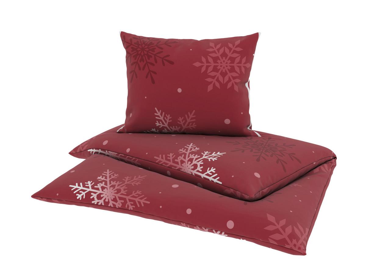 BETTWÄSCHE NORDPOL - Rot, MODERN, Textil - Luca Bessoni