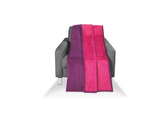 Wohndecke Carmina 150x200 cm - Pink/Violett, KONVENTIONELL, Textil (150/200cm) - Luca Bessoni Wohndecke Carmina 150x200 cm - Pink/Violett, KONVENTIONELL, Textil (150/200cm) - Luca Bessoni