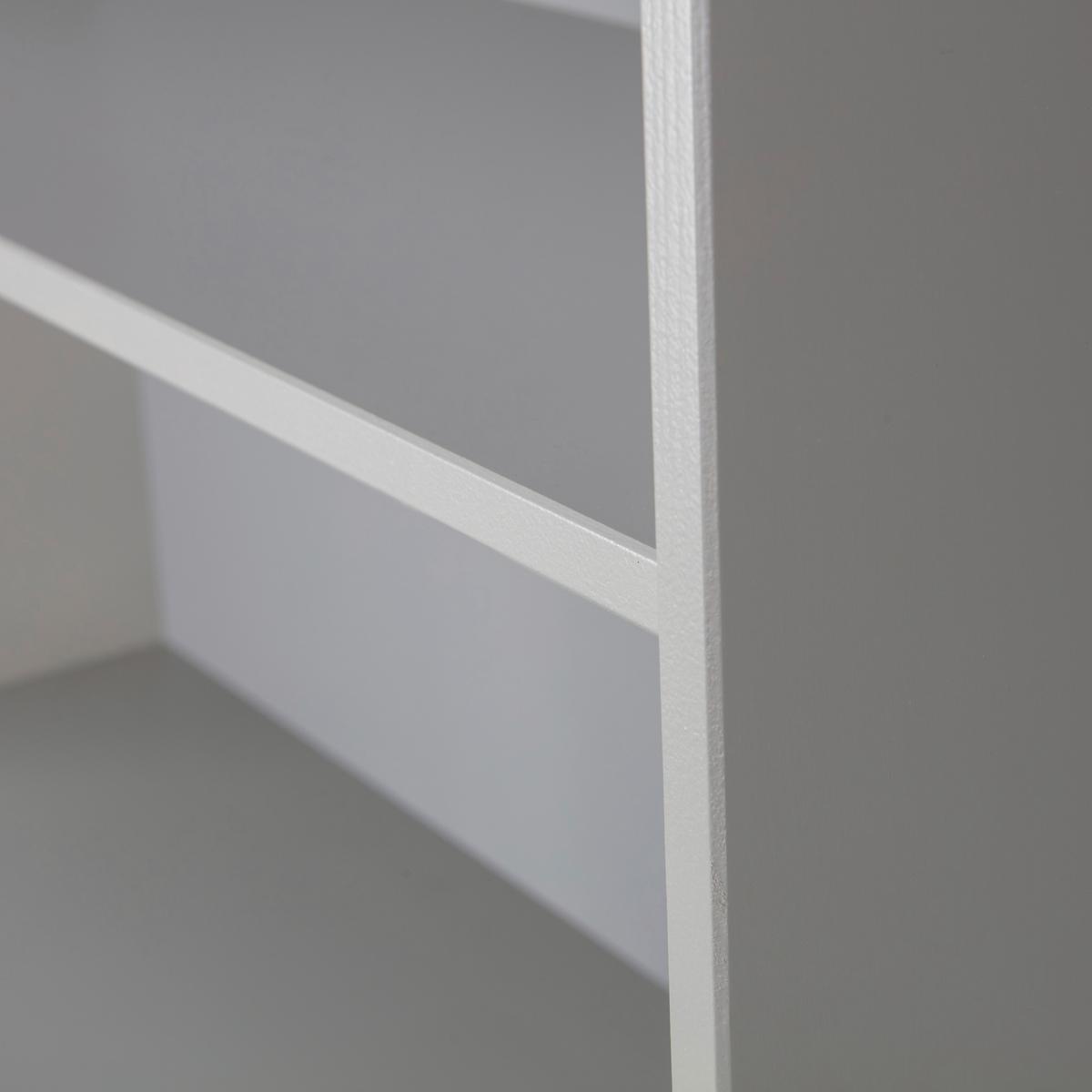 Regal Madu Hellgrau B: 80cm - Hellgrau, Design, Holz (80/200/35cm) - Livetastic