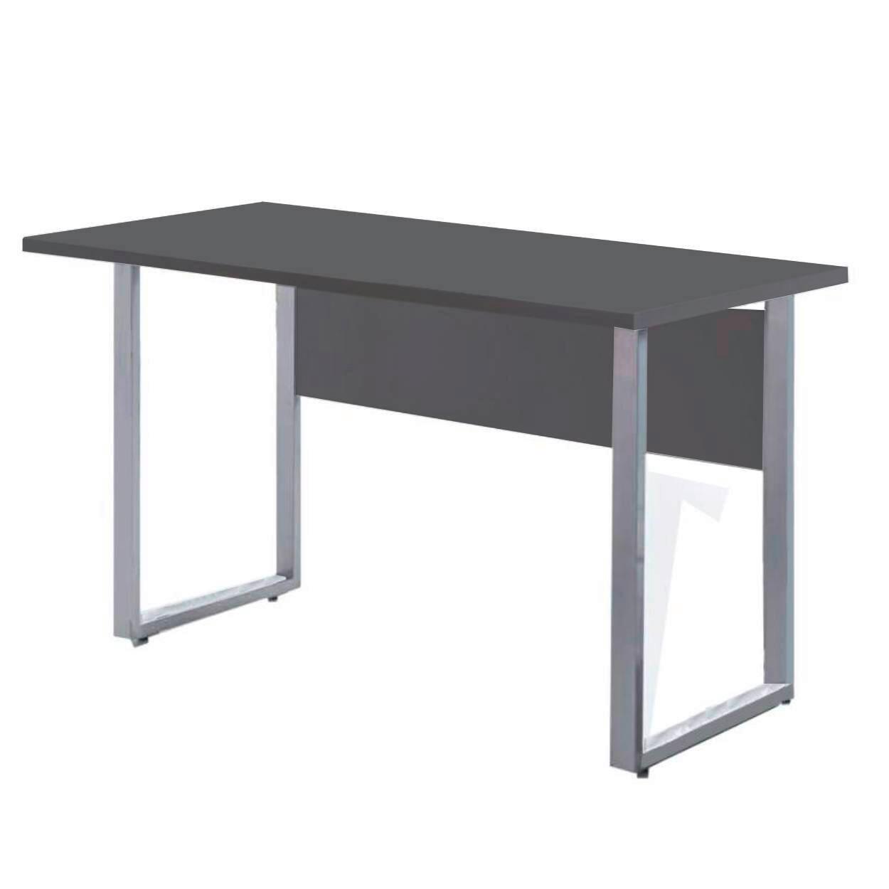 SCHREIBTISCH OFFICE EDITION - Anthrazit/Grau, MODERN, Holzwerkstoff/Metall (138/67/74cm) - MID.YOU