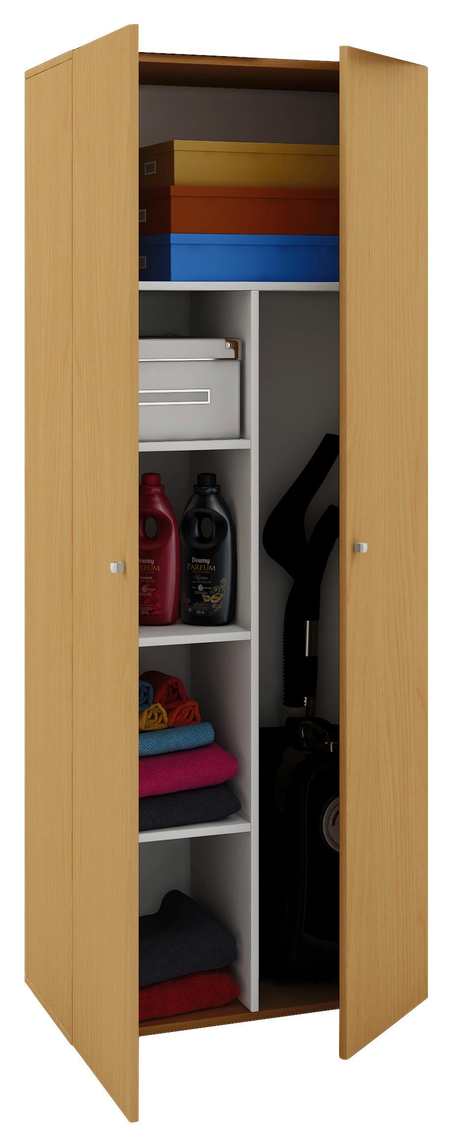 Mehrzweckschrank Vandol Ll B: 70 cm - Buchefarben, Basics, Holzwerkstoff (70/178/40cm) - MID.YOU