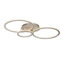 Led-deckenleuchte Cassian - Champagner, Basics, Kunststoff/Metall (95/50/7,5cm) - Luca Bessoni