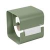 DRŽÁK NA TOALETNÍ PAPÍR TURBO-LOC LIZAN - zelená, Moderní, kov (14/14,5/13,7cm) - Mömax