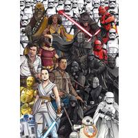 Fototapete Star Wars Retro Cartoon - Multicolor, Trend, Textil (200/280cm)
