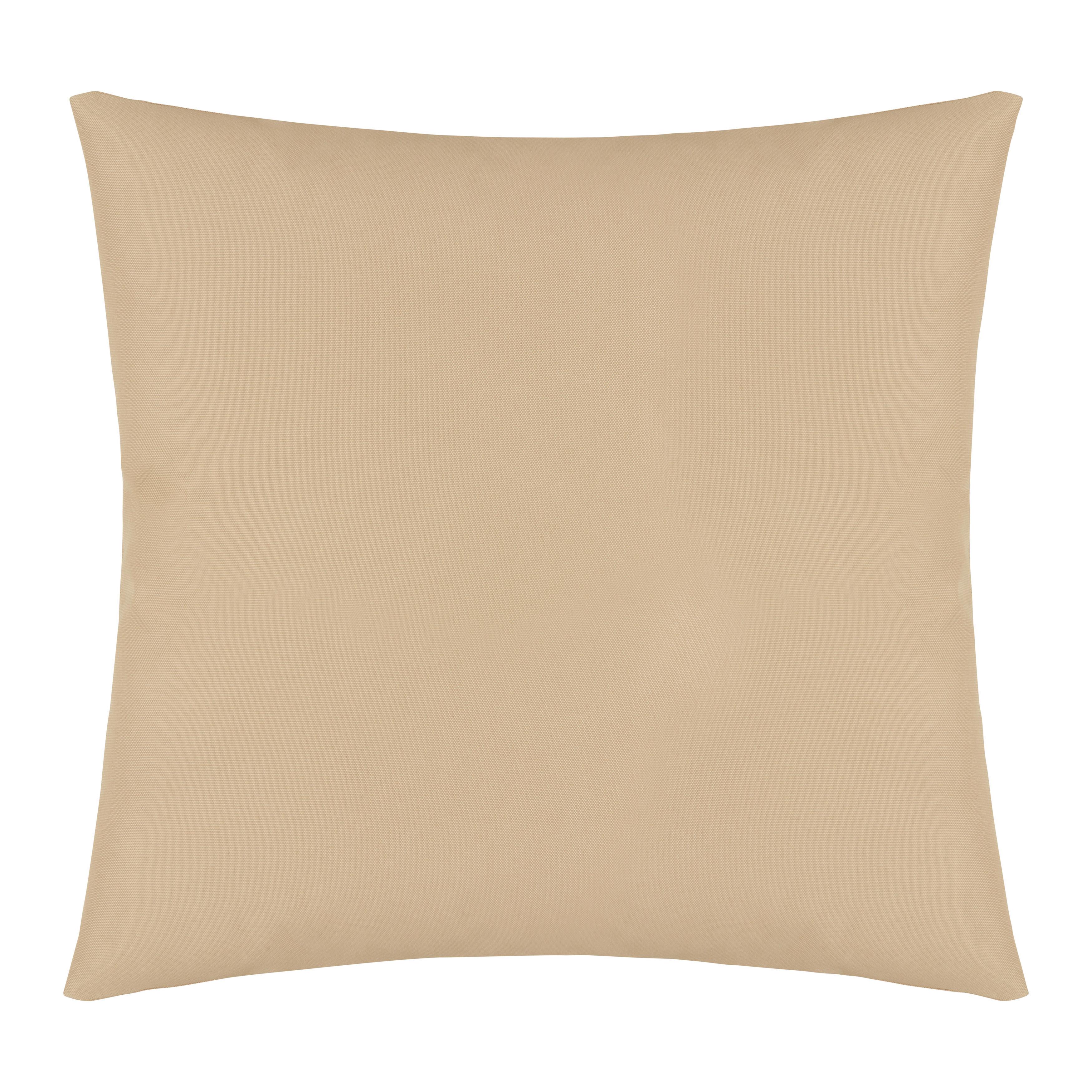 Outdoor-Kissen Dodo Beige ca. 45x45cm - béžová, Konvenční, textil (45/45cm) - Mömax