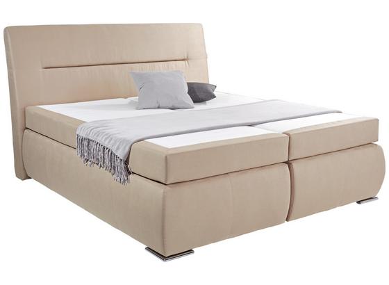 Posteľ Boxspring Penna - béžová, Konvenčný, textil (180/200cm) Posteľ Boxspring Penna - béžová, Konvenčný, textil (180/200cm)