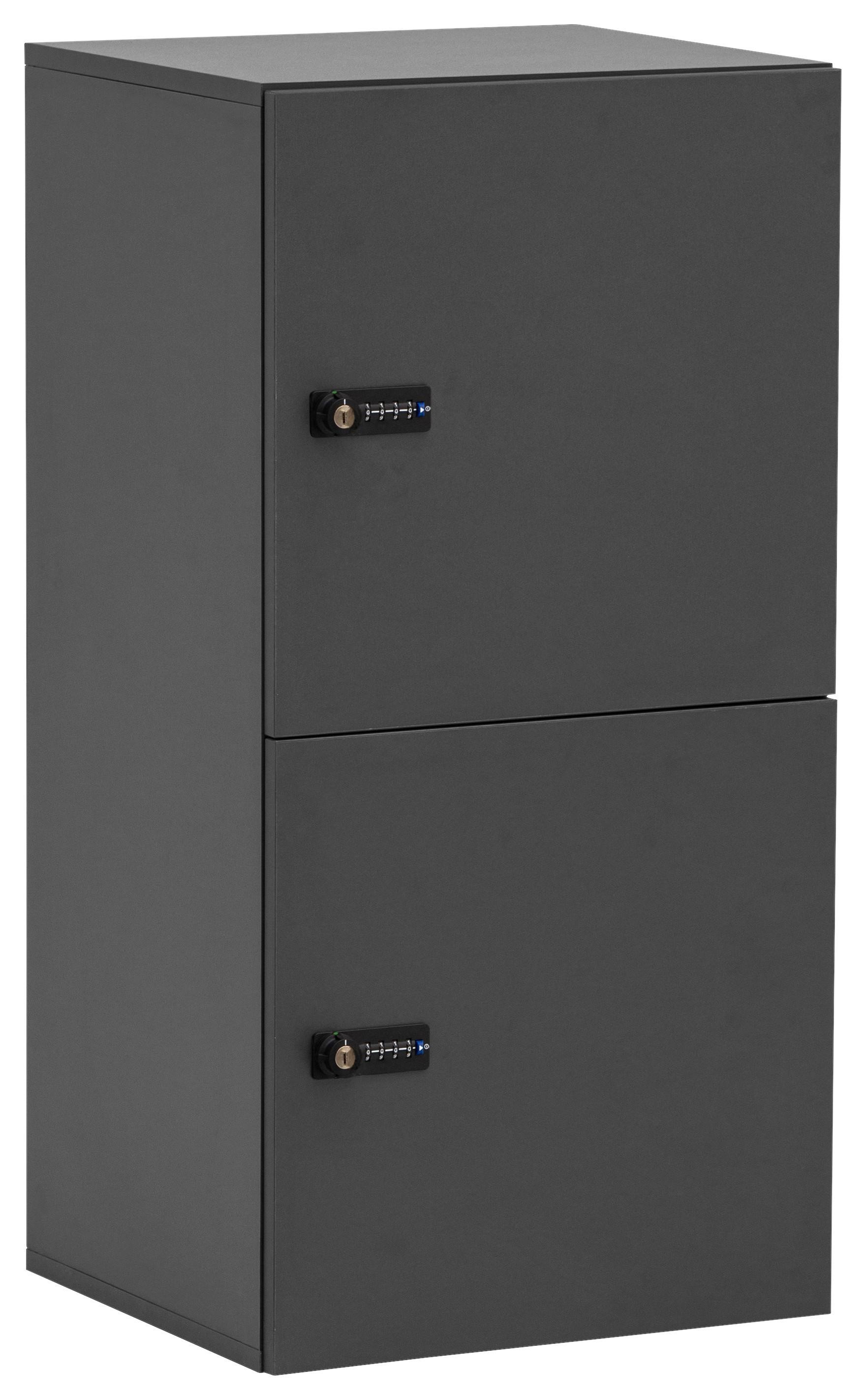 Spind Locked, Anthrazit B: 45,4 Cm