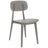 Gartensessel Artifo Hol Kunststoff - Grau, Basics, Kunststoff (42/79/51cm) - MID.YOU