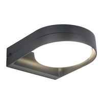 Led-außenleuchte Fele 14 W Aluminiumguss Wandmontage - Anthrazit/Weiß, Basics, Kunststoff/Metall (5/19/20cm)
