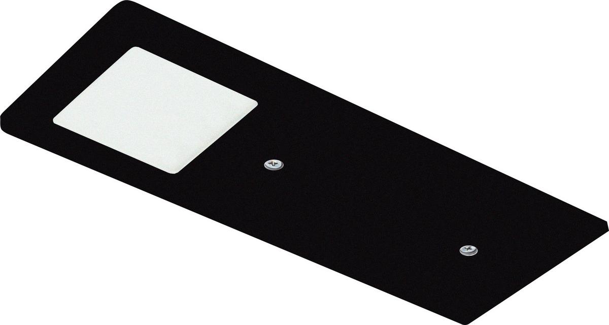 Unterbauleuchte 3x Led Kunststoff Schwarz - Schwarz, Kunststoff (19/10/2,4cm)