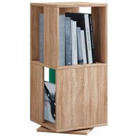 Standregal Drehbar Stifta L B: 34 Cm Sonoma Eiche Dekor - Sonoma Eiche, Basics, Holzwerkstoff (34/74/34cm) - MID.YOU