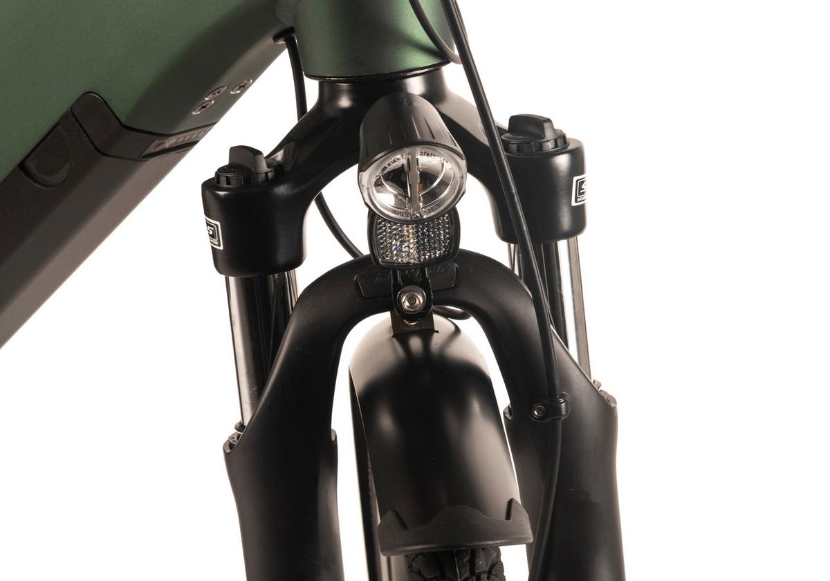 E-citybike British Grün - Grün, LIFESTYLE, Metall (180/70/100cm)