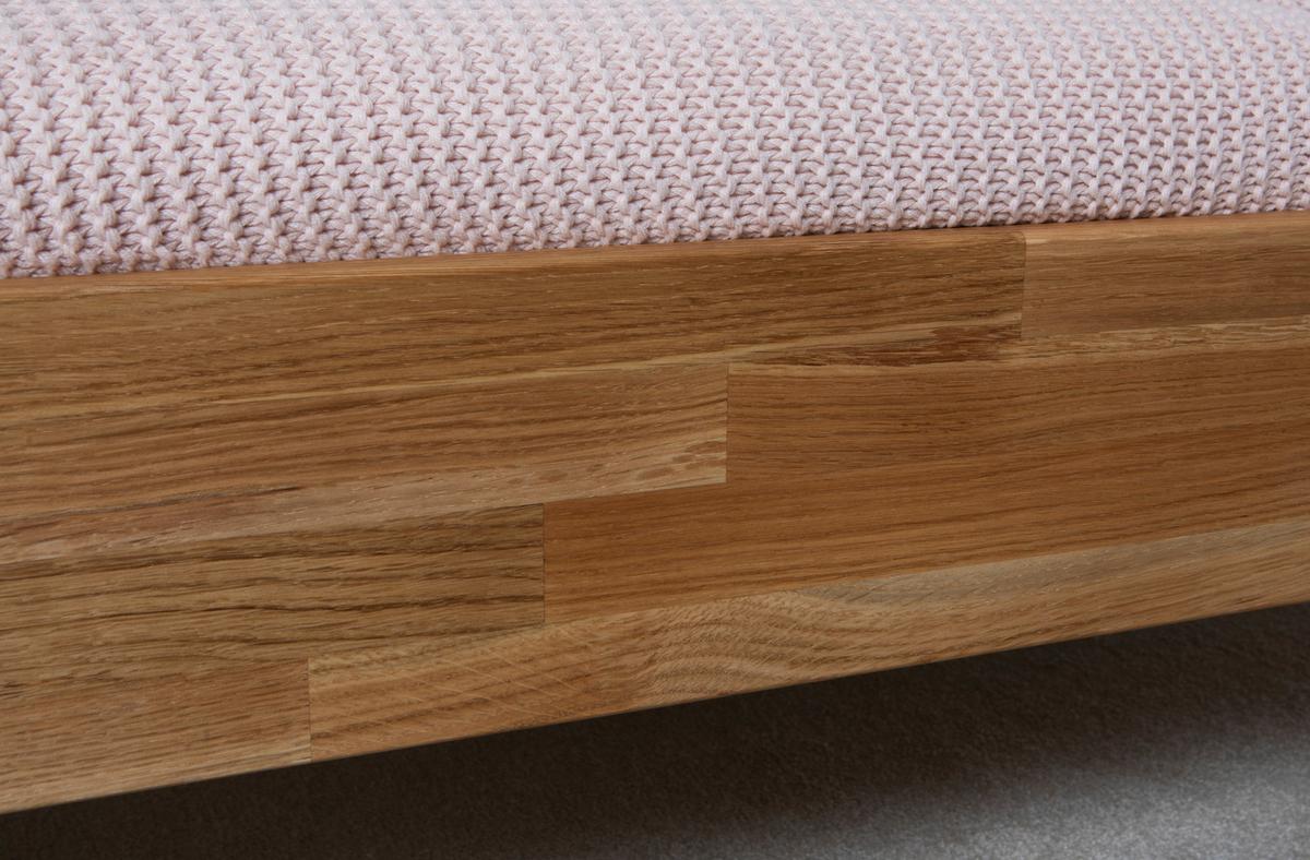 Futonbett Dora - Naturfarben, MODERN, Holz (180/200cm) - MID.YOU