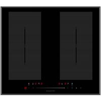 Kochfeld Schwarz B: 59 cm - Schwarz, Basics, Glas (59/5,7/52cm) - Wolkenstein