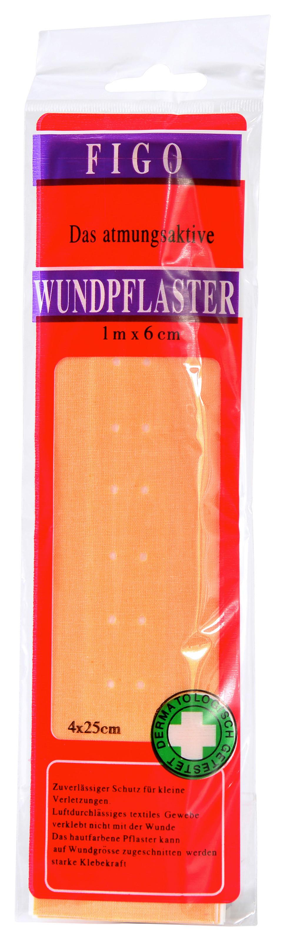 Wundpflaster Figo 6x 1 M Zuschneidbar Naturfarben - Naturfarben, Textil (6/100cm)