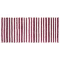 Strandtuch Ibiza - Beere/Weiß, KONVENTIONELL, Textil (70/150cm) - Ondega