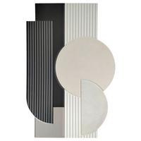 Akustický panel MILLA - černá/hnědá, textil (60/90cm) - Mömax